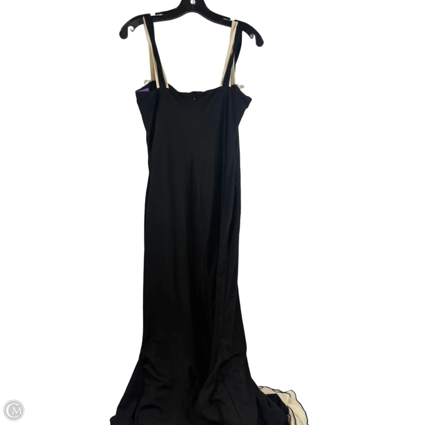 Dress Casual Maxi By Old Navy In Black, Size: M