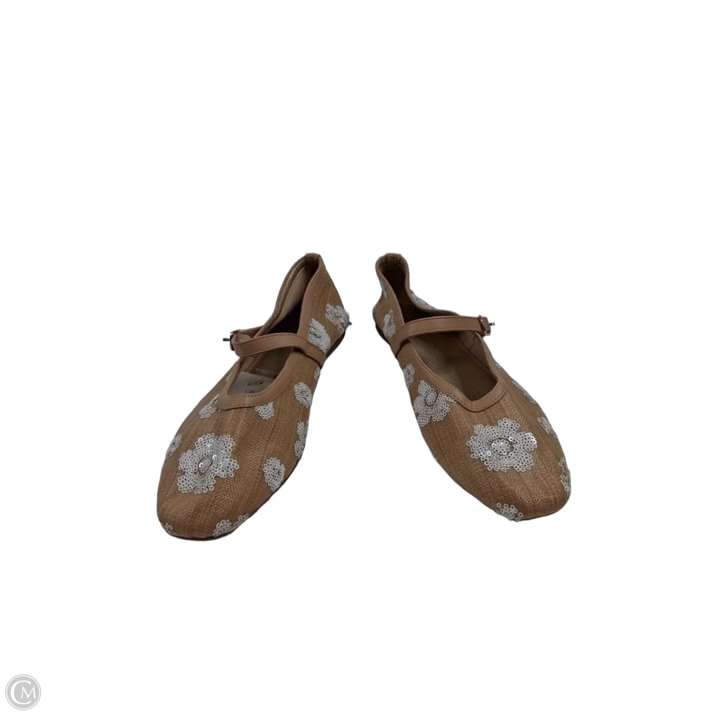 Shoes Flats By A New Day In Tan & White, Size: 11