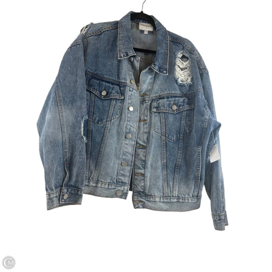 Jacket Denim By Hayden La In Blue Denim, Size: S