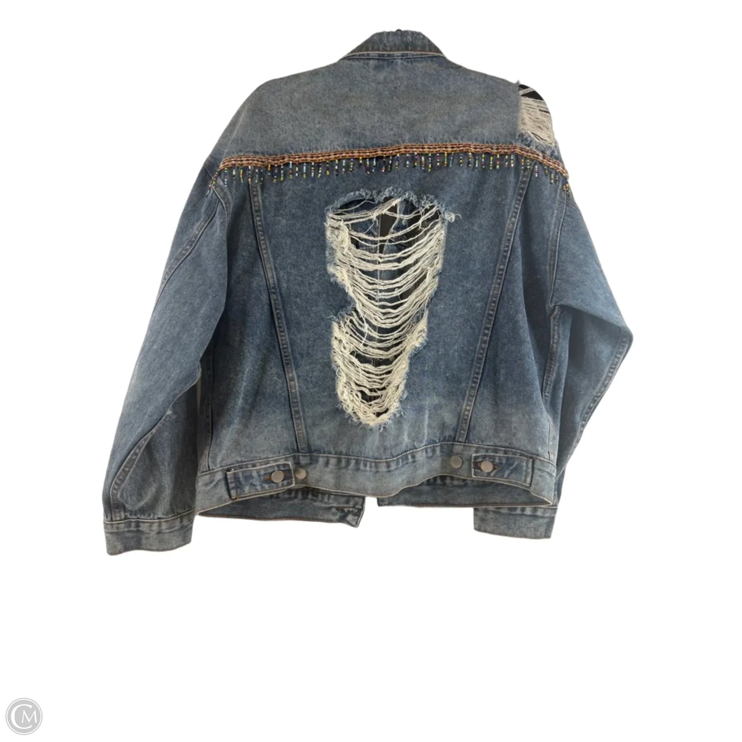 Jacket Denim By Hayden La In Blue Denim, Size: S