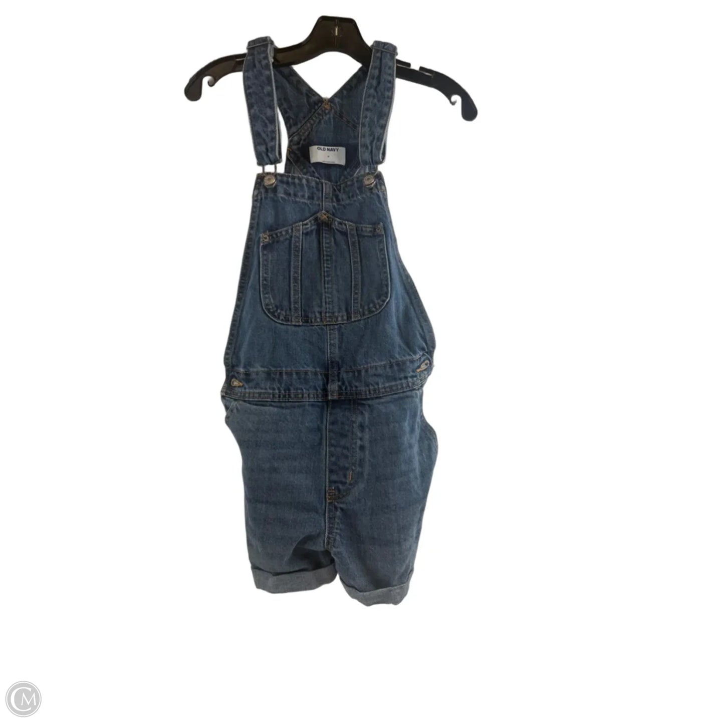 Shortalls By Old Navy In Blue Denim, Size: Xs