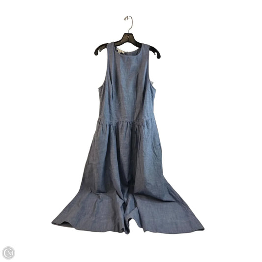 Dress Casual Maxi By Free Assembly In Blue Denim, Size: M