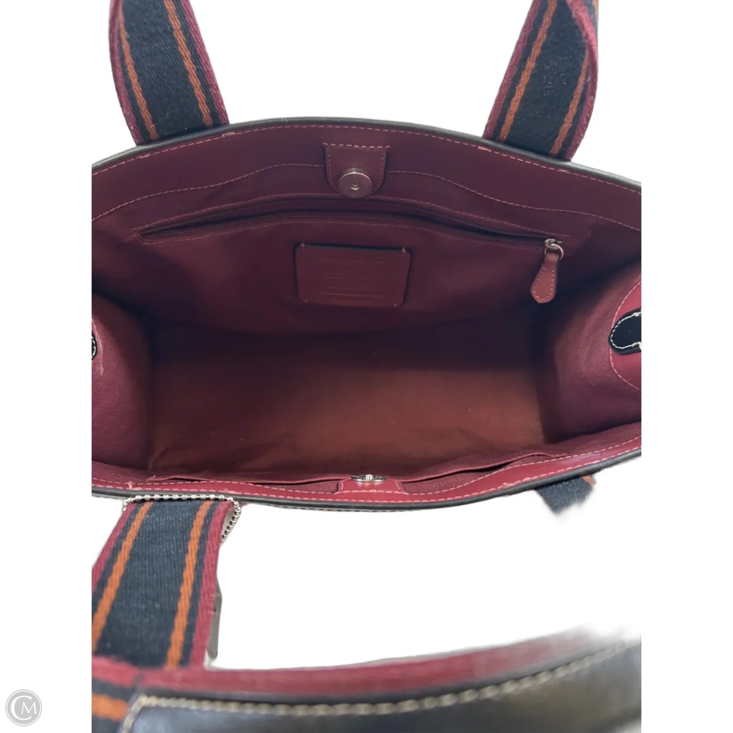 Tote Designer By Coach, Size: Large