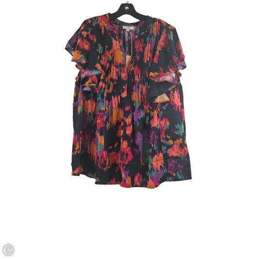 Top Short Sleeve By Entro In Multi-colored, Size: Xl