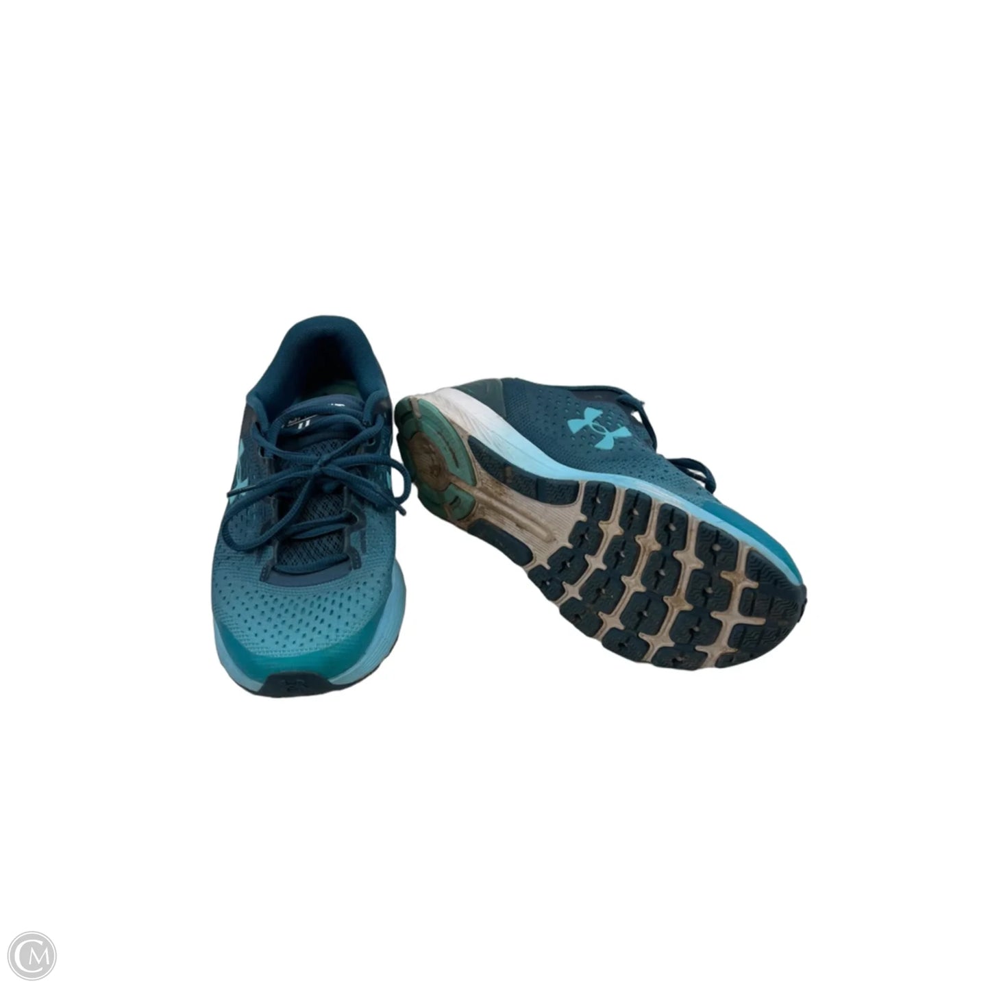 Shoes Athletic By Under Armour In Teal, Size: 7.5