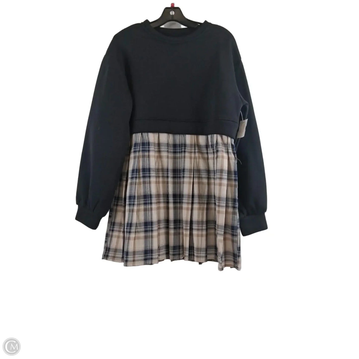 Dress Casual Short By Clothes Mentor In Black & Brown, Size: S