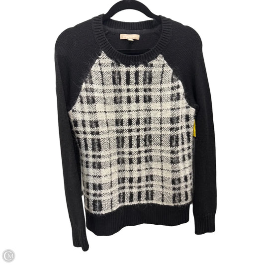 Sweater By Banana Republic In Black & Grey, Size: S