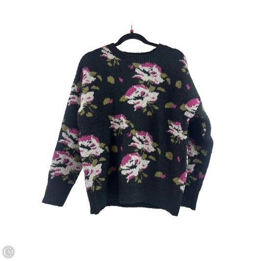 Sweater By Clothes Mentor In Black & Purple, Size: S