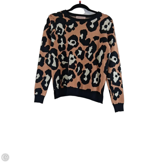 Sweater By Philosophy In Black & Brown, Size: S