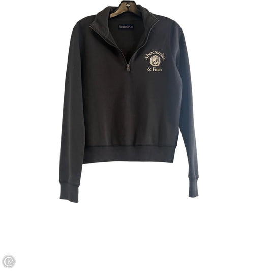 Sweatshirt Collar By Abercrombie And Fitch In Grey, Size: Xs