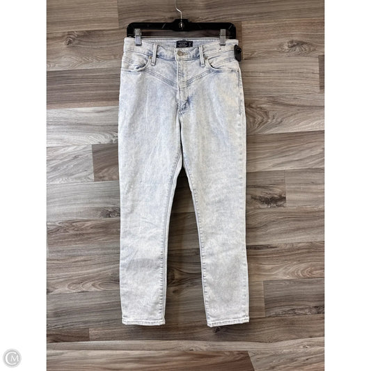 Jeans Flared By Abercrombie And Fitch In Blue, Size: 6p