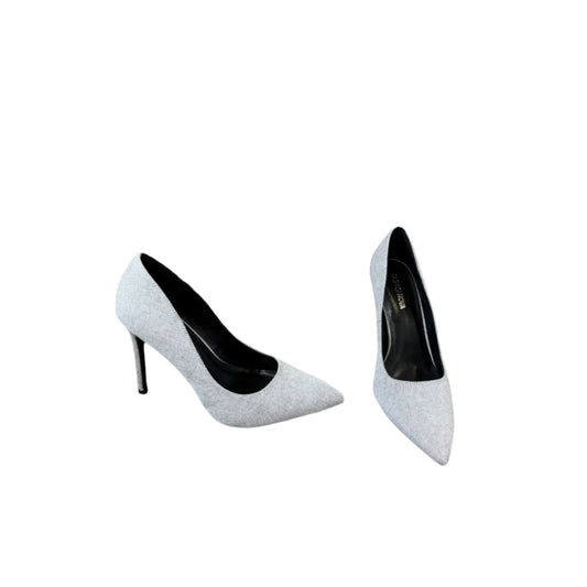 Shoes Heels Stiletto By Fashion Nova In Grey, Size: 8