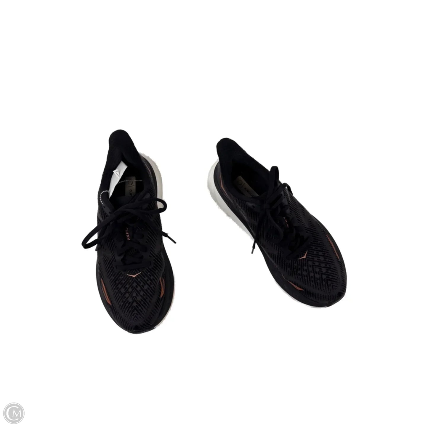 Shoes Athletic By Hoka In Black & Brown, Size: 7.5