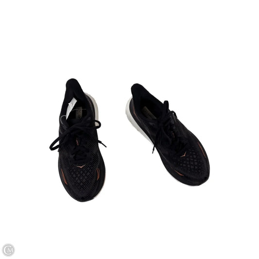 Shoes Athletic By Hoka In Black & Brown, Size: 7.5