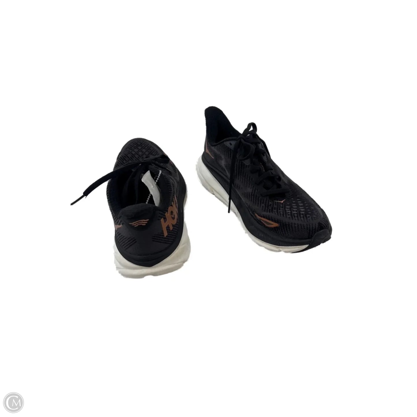 Shoes Athletic By Hoka In Black & Brown, Size: 7.5