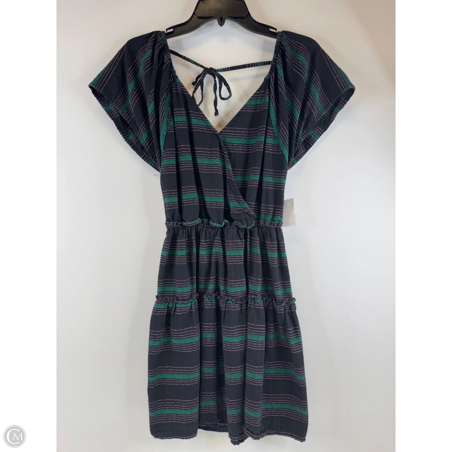 Dress Casual Short By Wrangler In Green & Purple, Size: S