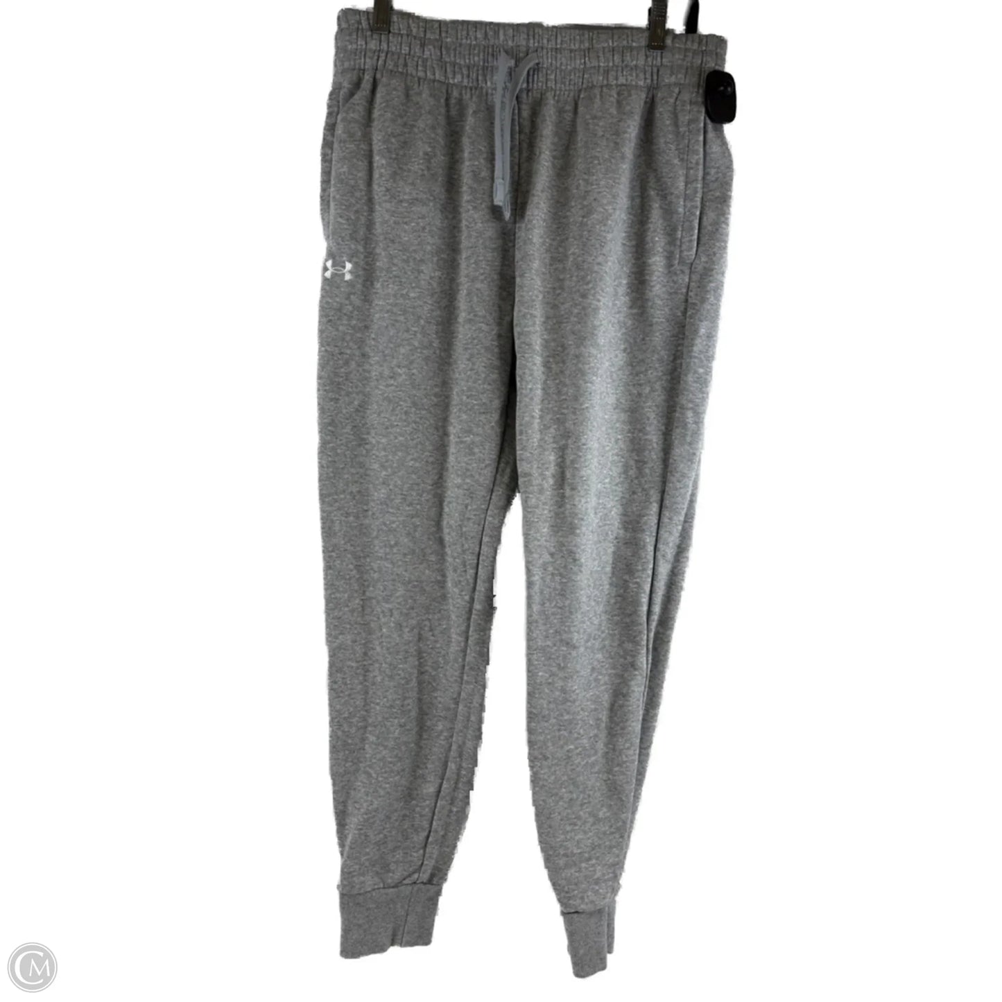 Athletic Pants By Under Armour In Grey, Size: M
