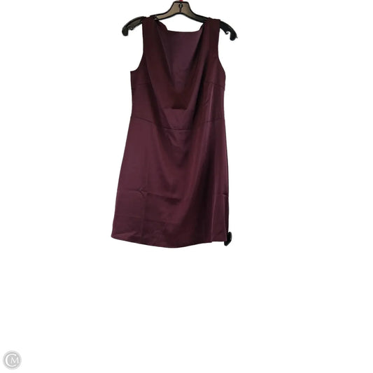 Dress Casual Midi By Clothes Mentor In Maroon, Size: M