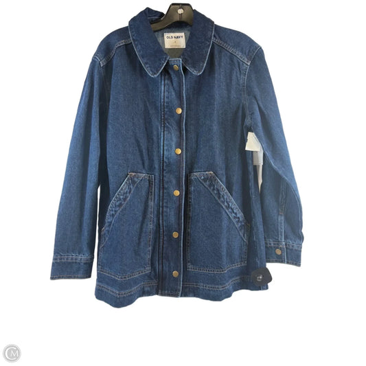 Jacket Denim By Old Navy In Blue Denim, Size: S