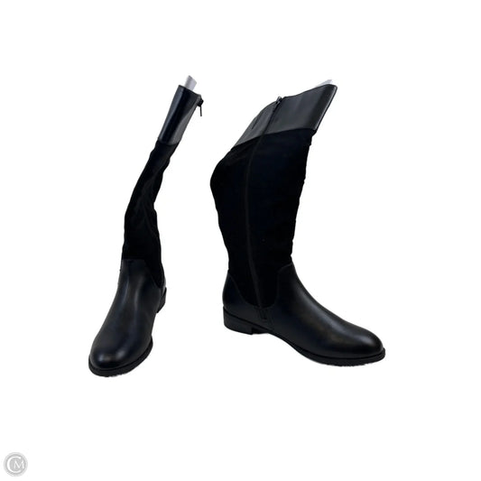 Boots Mid-calf Heels By Karen Scott In Black, Size: 9.5