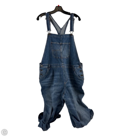 Overalls By Sonoma In Blue Denim, Size: Xxl