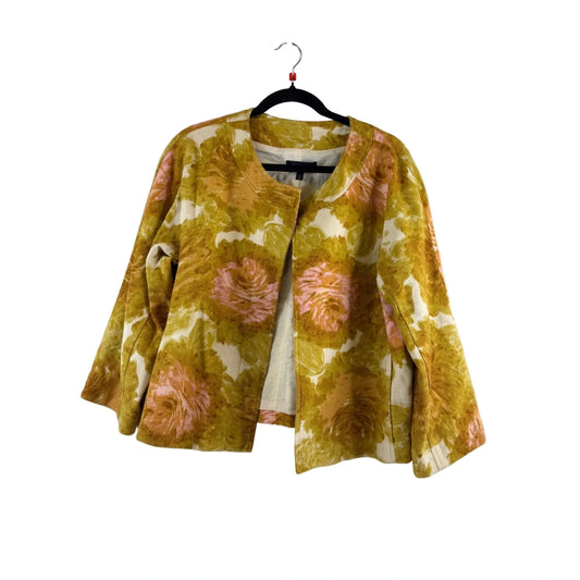 Blazer By Talbots In Yellow, Size: Xl