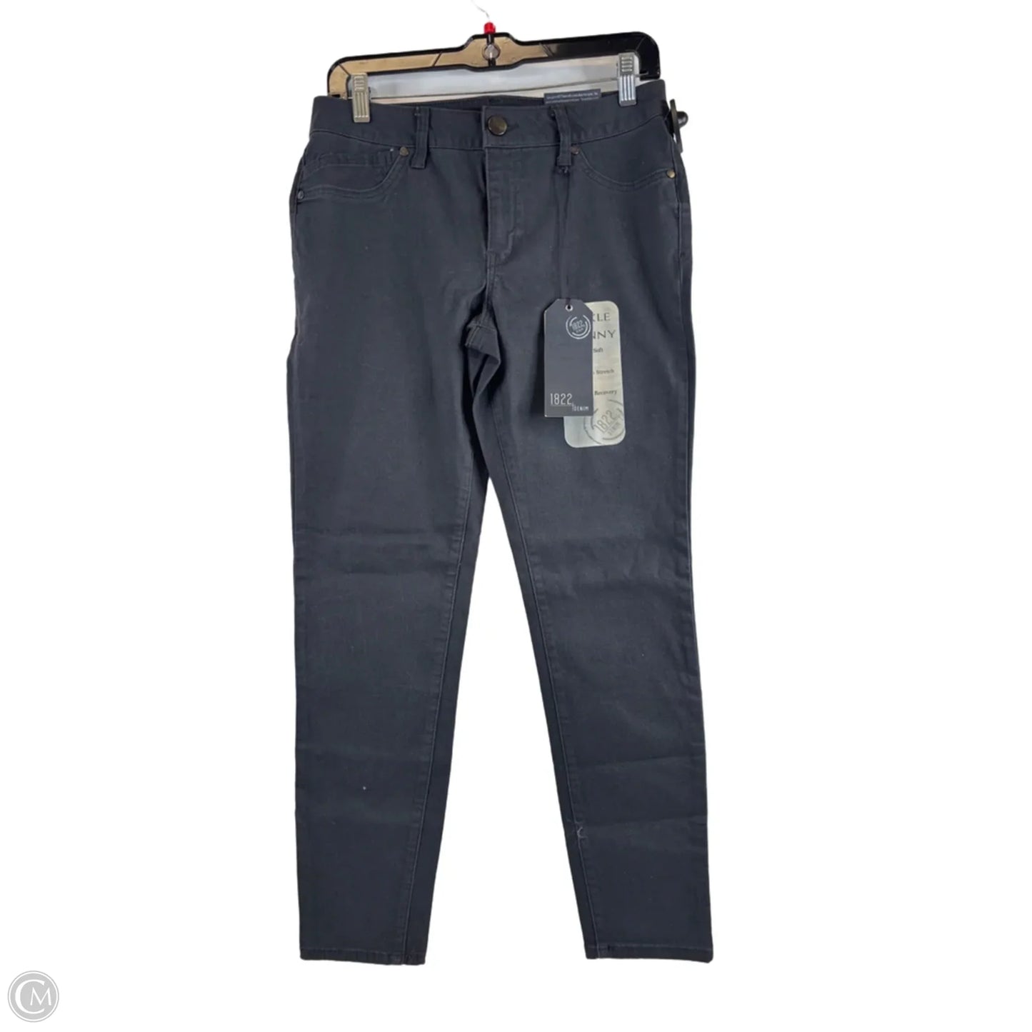 Jeans Skinny By 1822 Denim In Grey, Size: 8