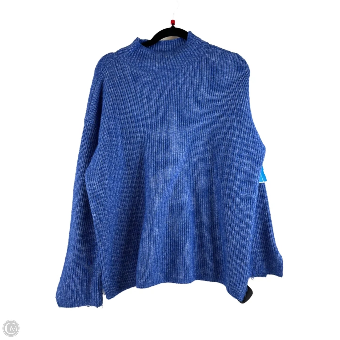 Sweater By Loft In Blue, Size: L