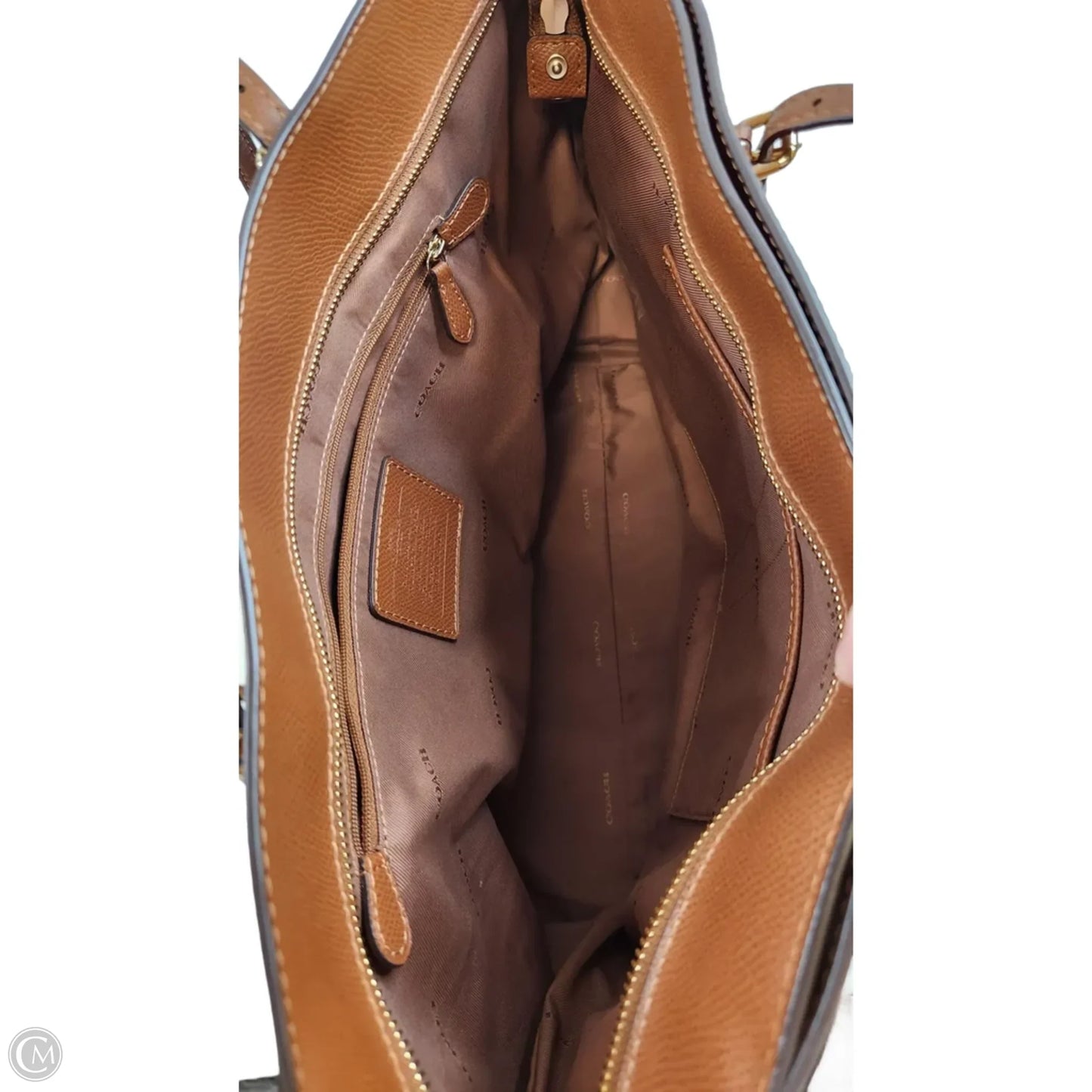 Handbag Designer By Coach, Size: Large