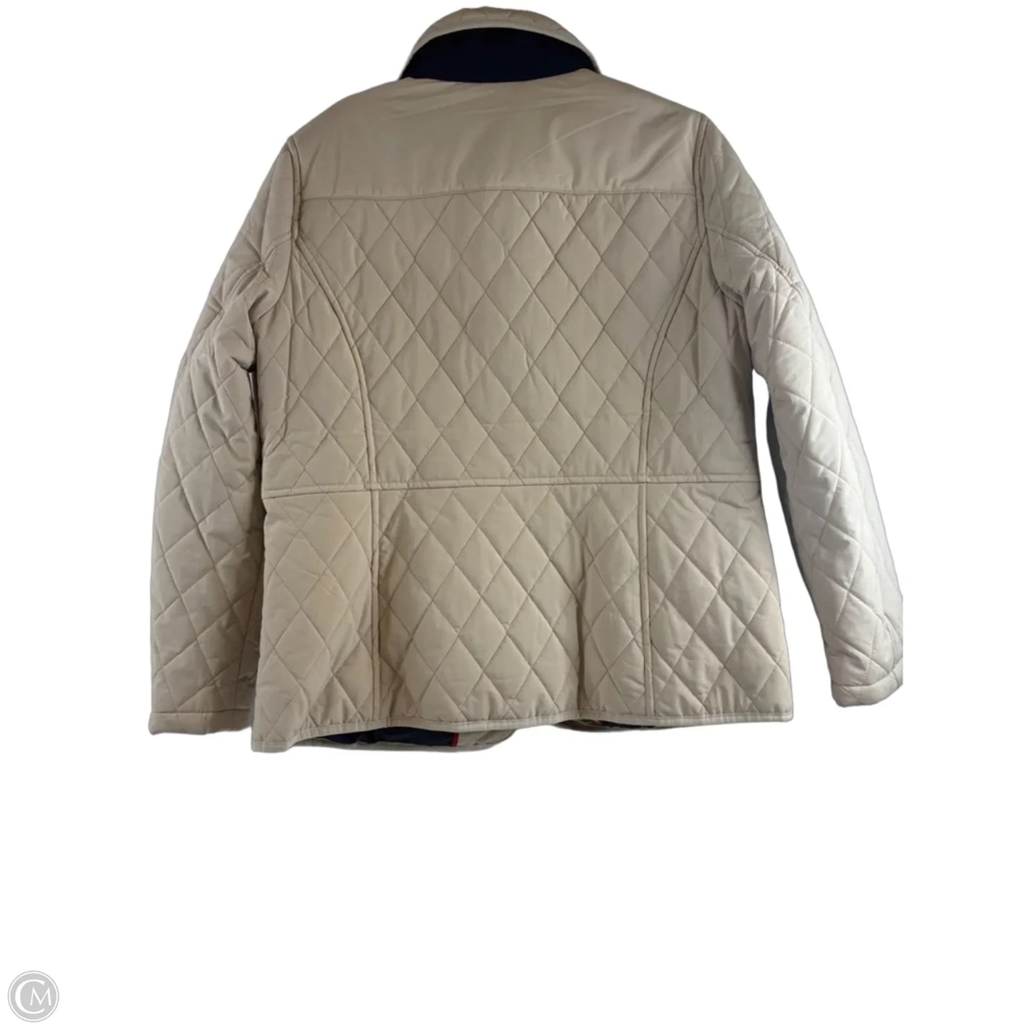 Jacket Puffer & Quilted By Tommy Hilfiger In Tan, Size: S