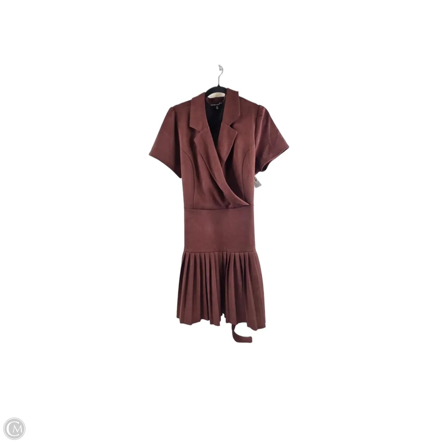 Dress Casual Short By Clothes Mentor In Brown, Size: Xl