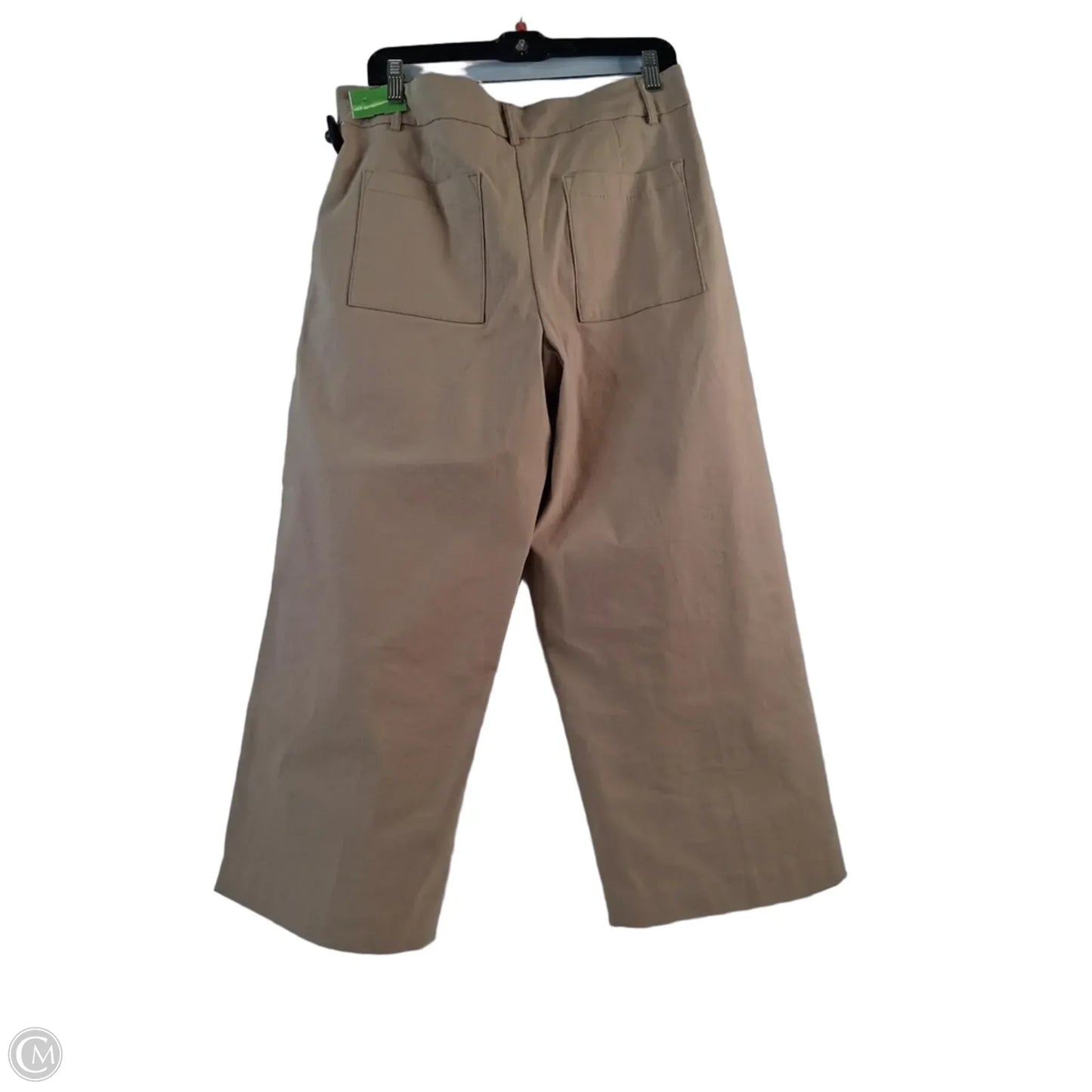 Pants Wide Leg By Jules & Leopold In Tan, Size: L