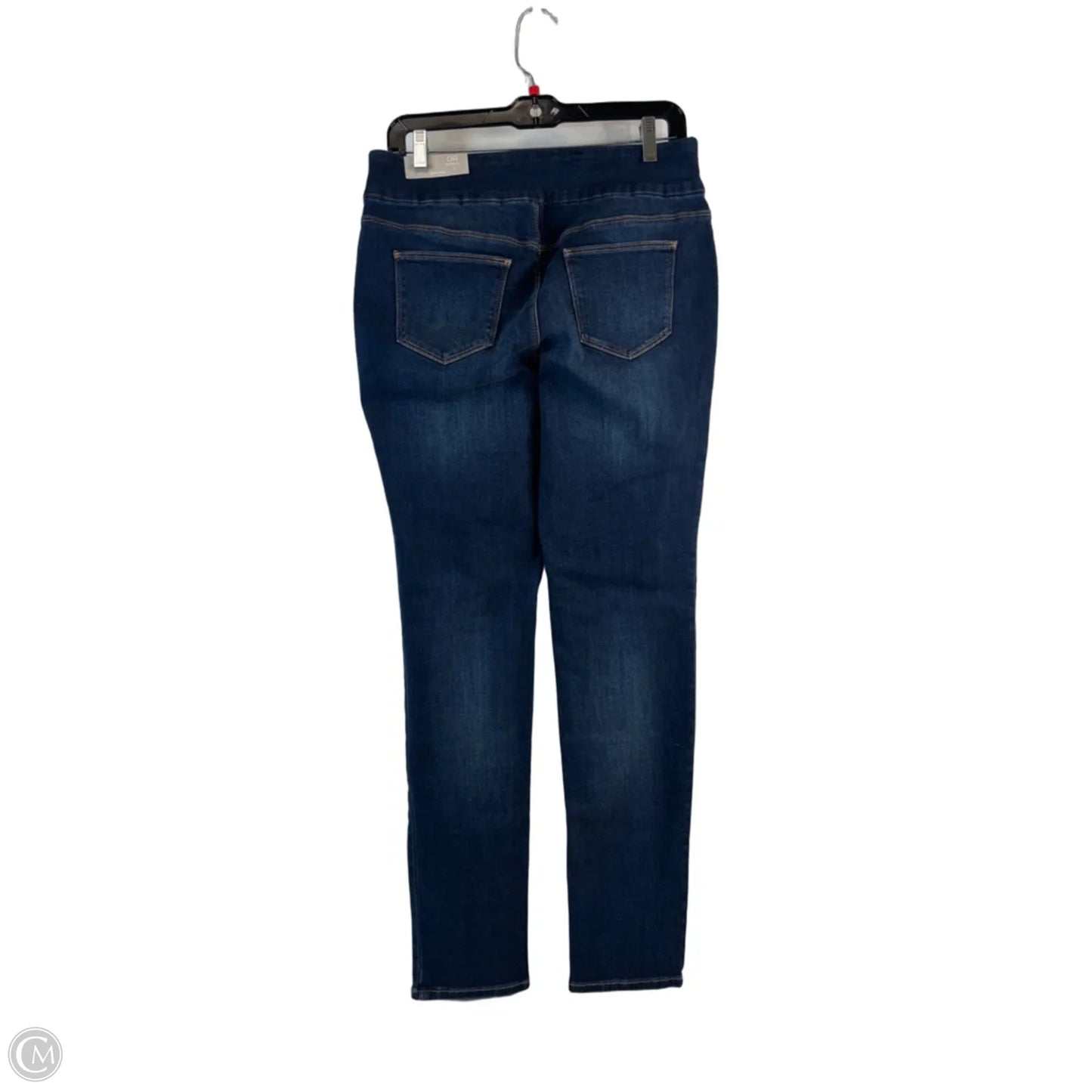 Jeans Jeggings By Chicos In Blue Denim, Size: 4