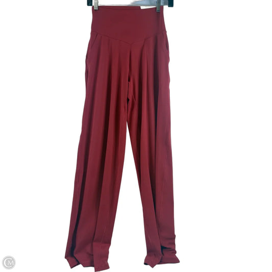 Athletic Pants By Offline In Red, Size: S