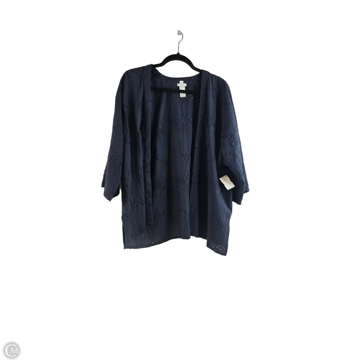 Cardigan By J. Jill In Navy, Size: L