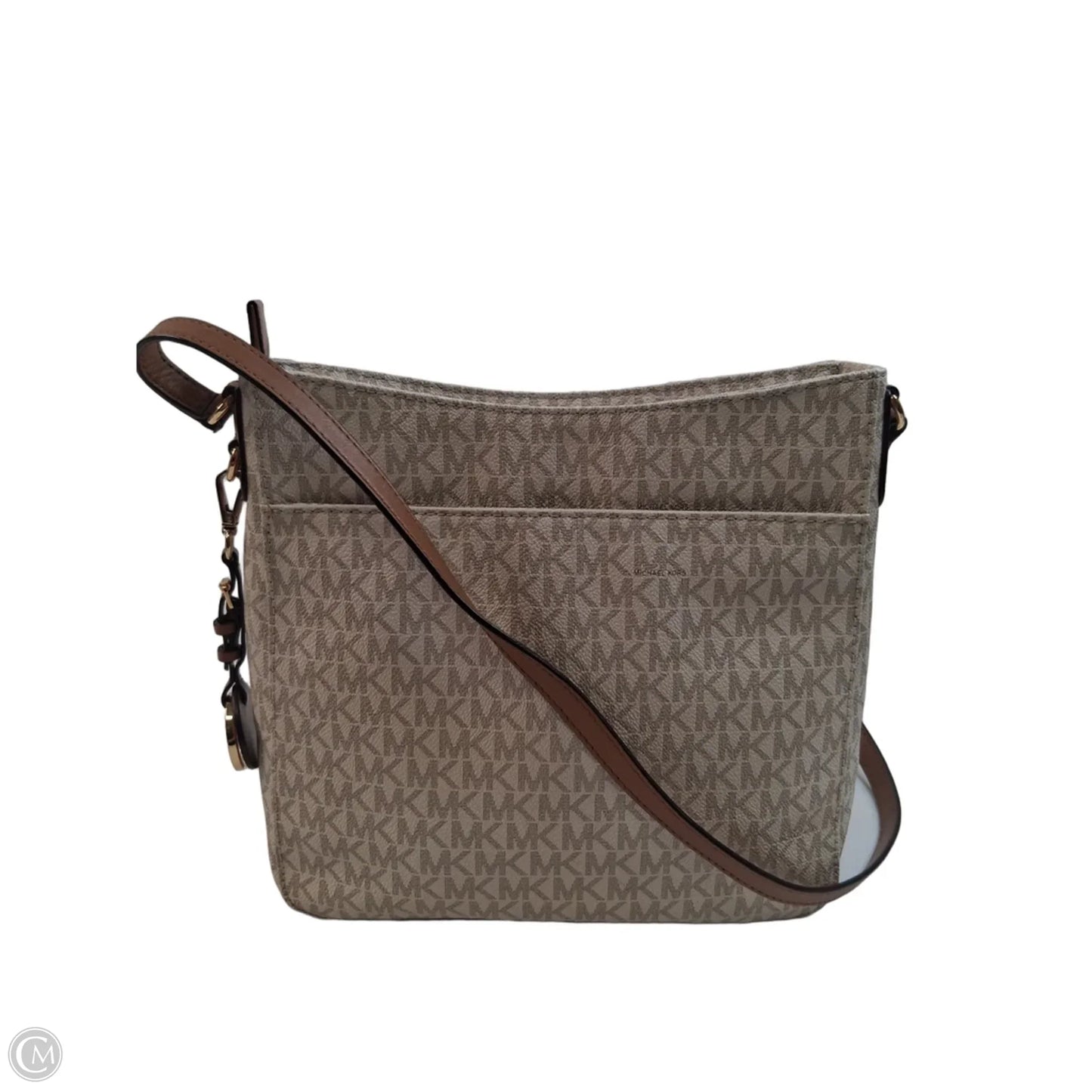Crossbody Leather By Michael By Michael Kors, Size: Medium