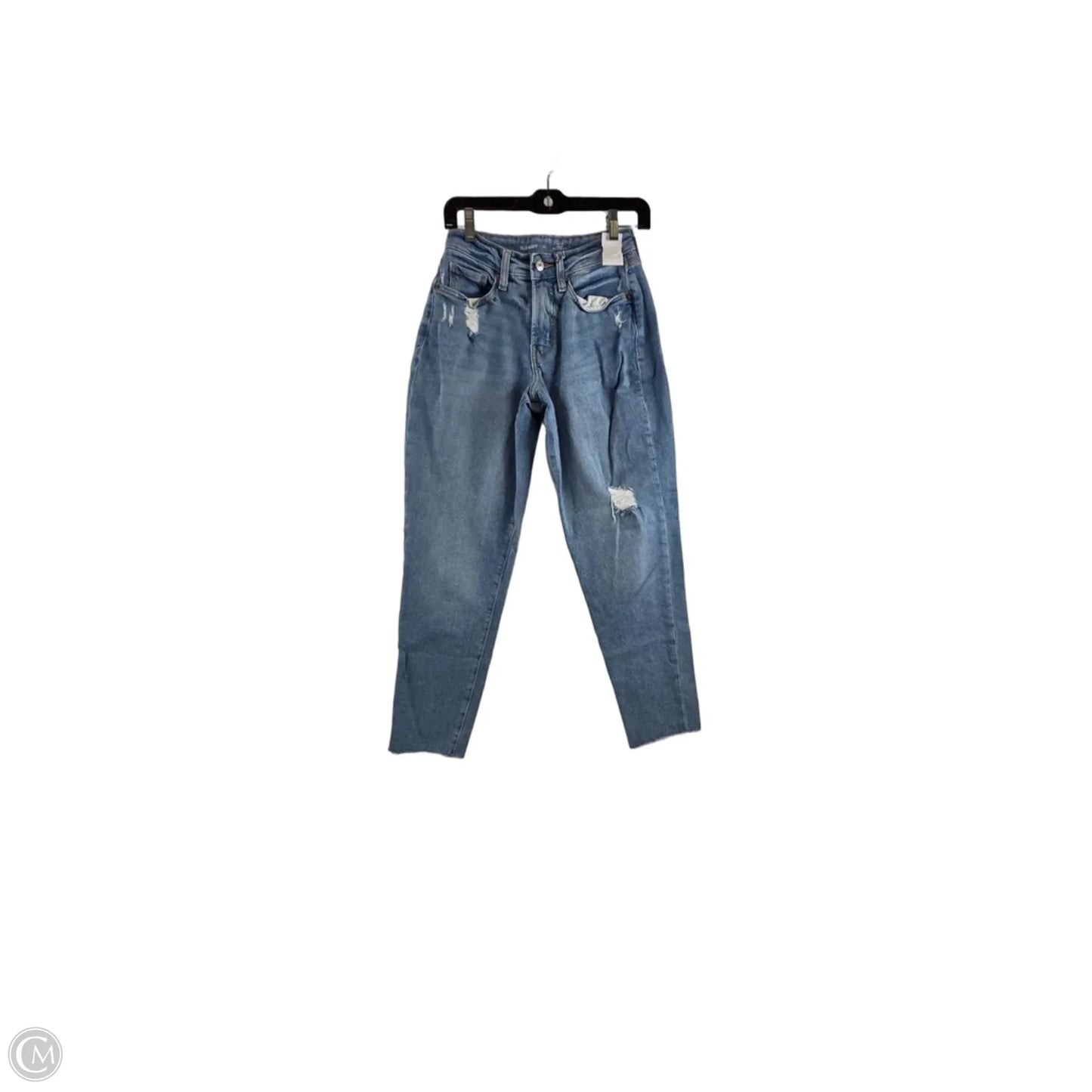 Jeans Straight By Old Navy In Blue Denim, Size: 2