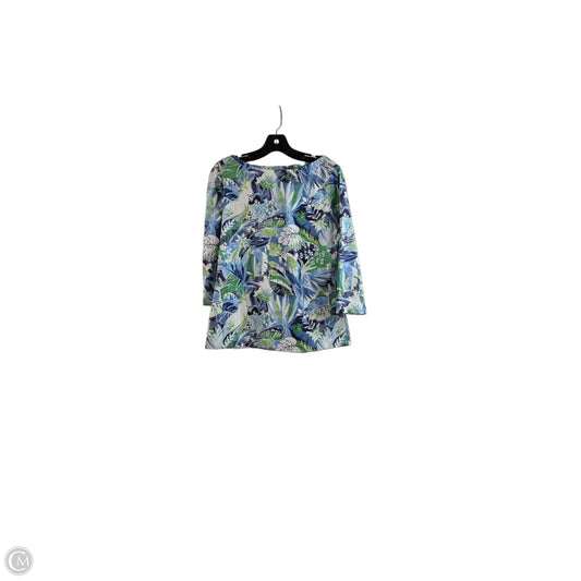 Top 3/4 Sleeve By Clothes Mentor In Multi-colored, Size: L