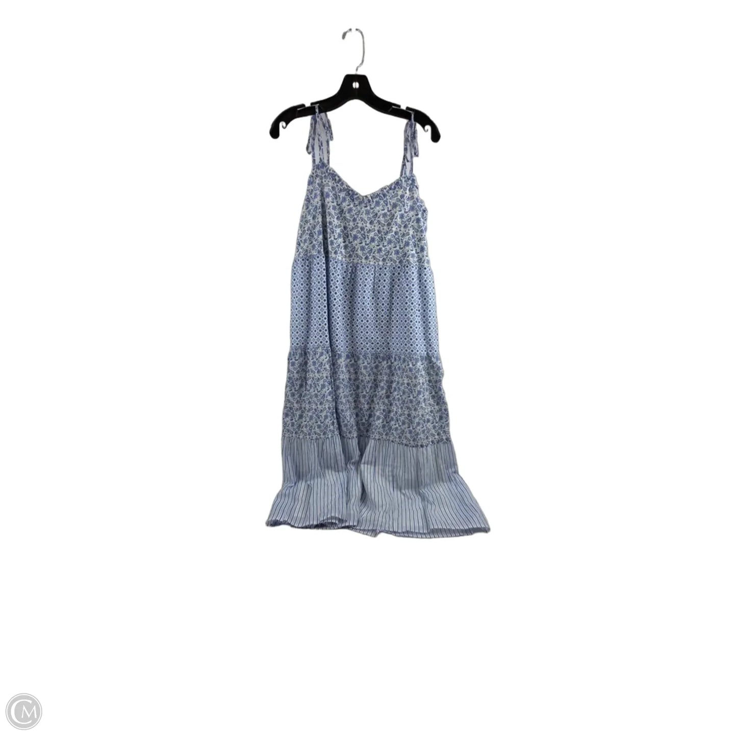 Dress Casual Midi By J. Crew In Blue, Size: S