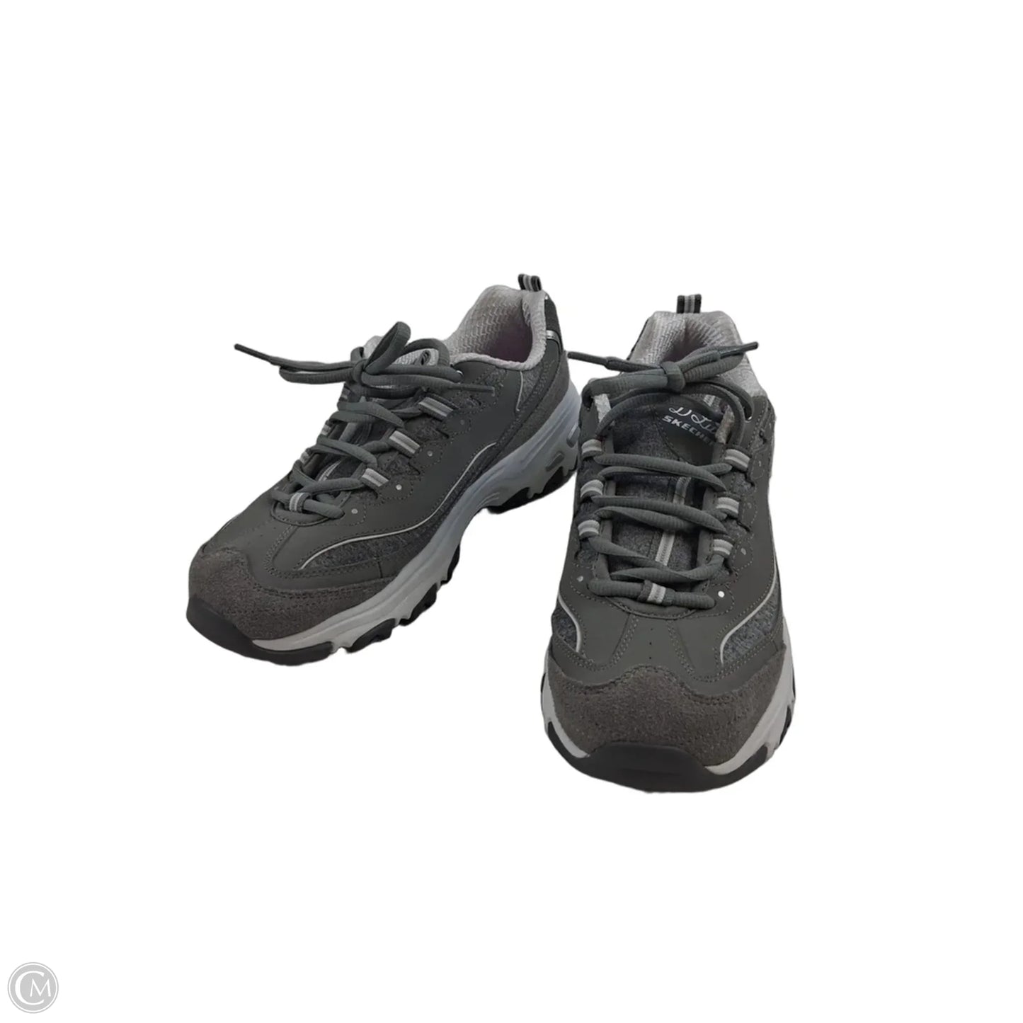 Shoes Athletic By Skechers In Grey, Size: 9.5