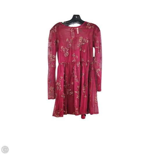 Dress Casual Short By Xhilaration In Red, Size: M