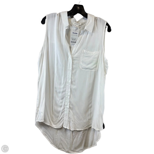 Top Sleeveless By Beachlunchlounge In White, Size: L
