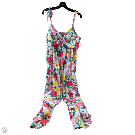 Jumpsuit By Old Navy In Floral Print, Size: Xl