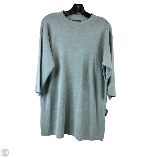 Tunic Short Sleeve By Eileen Fisher In Green, Size: Xs