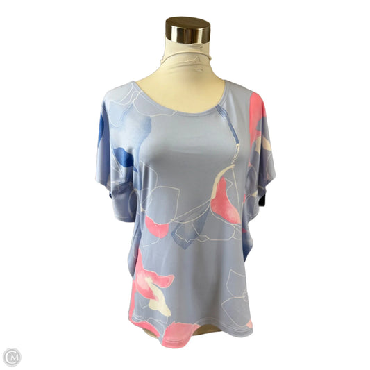 Top Short Sleeve By Clara Sun Woo In Pink & Purple, Size: Xs