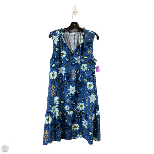 Dress Casual Short By Sonoma In Purple & Yellow, Size: L
