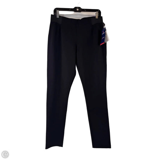 Pants Leggings By Chaps In Black, Size: M