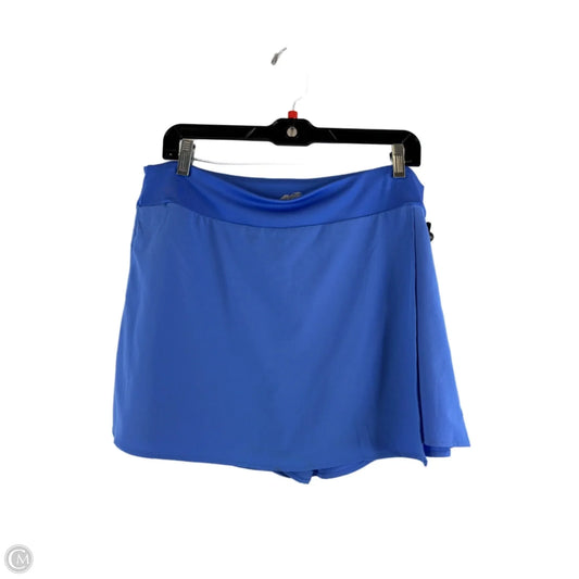 Athletic Skort By Avia In Blue, Size: L
