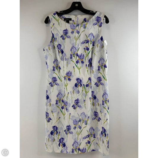 Dress Casual Short By Alyx In Purple & White, Size: Xl
