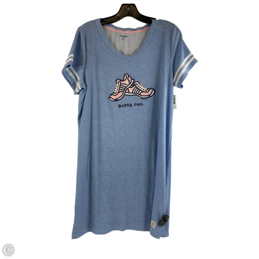 Nightgown By Life Is Good In Blue, Size: L